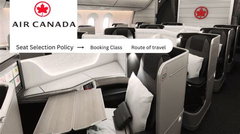 air canada seat selection prices